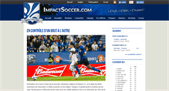 Desktop Screenshot of impactsoccer.com